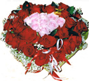 Доставка цветов в оригинальных букетах, корзинах, вазах на День Валентина. 